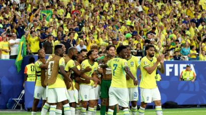 Vini Jr brilha, Brasil bate Escócia e vai à segunda fase em 1º no Grupo C