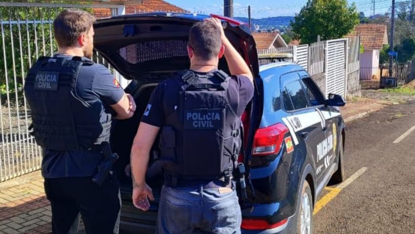 Polícia Civil esclarece duas tentativas de homicídio e apreende suspeitos em Xaxim