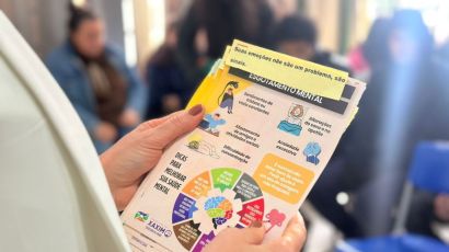 CAPS leva ações sobre álcool e drogas a escolas de Xaxim