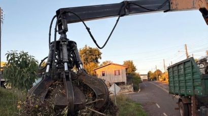 Xanxerê e Ambiental orientam a população sobre coleta de galhos durante poda de árvores