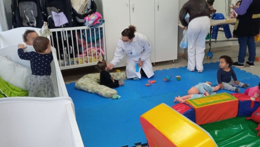 Programa Saúde na Escola leva orientações sobre saúde bucal ao CEMEI Cantinho Feliz