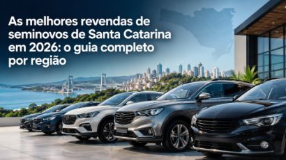 As melhores revendas de seminovos de Santa Catarina em 2026: o guia completo por região