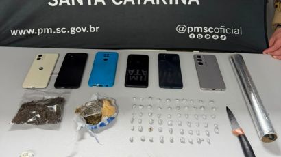 Quatro pessoas são presas por tráfico de drogas durante operação em Xanxerê