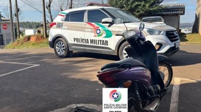 Polícia Militar recupera duas motocicletas furtadas em Entre Rios e Xanxerê