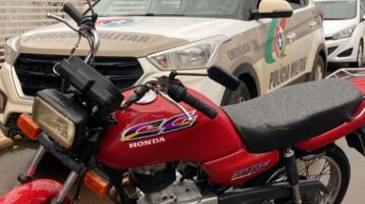 Motocicleta furtada é recuperada e homem é preso por receptação em Xanxerê