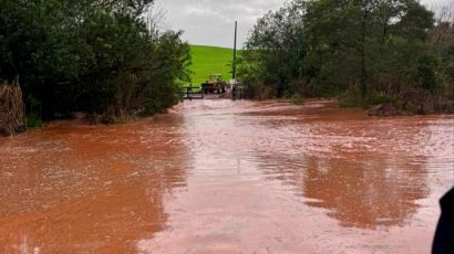 Xanxerê registra mais de 90 mm de chuva em 24 horas e reforça alerta para áreas de risco