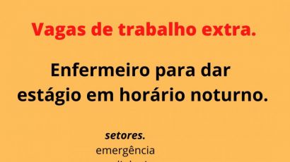 Vaga - Enfermeiro 