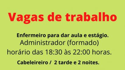 Vaga - Enfermeiro 