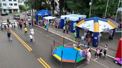 CDL Xanxerê realiza mais uma edição do evento A Arte na Rua