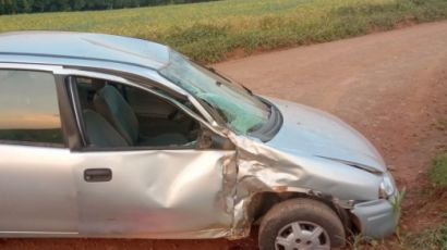 Homem fica gravemente ferido após colisão em Abelardo Luz