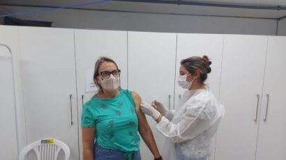 Sábado D de vacinação: 400 pessoas foram imunizadas com a 2ª dose