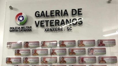 Dia do Veterano: PM inaugura Galeria de Veteranos de Xanxerê