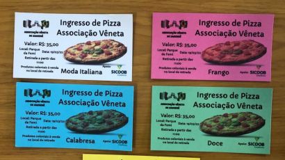 Associação Vêneta de Xanxerê promove venda de pizzas e polenta