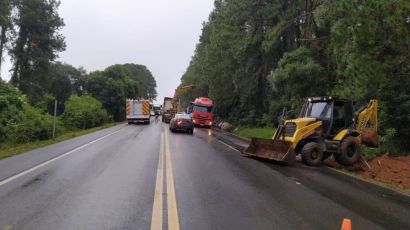 Caminhoneiro morre em grave acidente na BR-282, em Xanxerê 