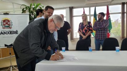 Assinada ordem de serviço para construção das bacias de contenção em Xanxerê 