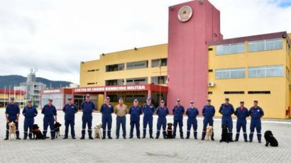 CBMSC apresenta dados da missão realizada em Petrópolis
