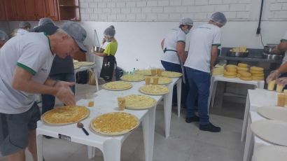 Pizzas e polentas da promoção da Associação Vêneta já podem ser retiradas