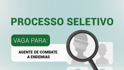 Prefeitura de Xanxerê abre processo seletivo para contratar agente de combate a endemias