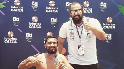 Paratletas de Xanxerê participarão do Circuito Brasil Loterias Caixa de Natação em São Paulo