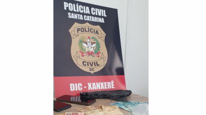 DIC prende homem por tráfico de drogas em Xanxerê