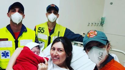 Em Xanxerê, bebê nasce em casa com a ajuda de bombeiros