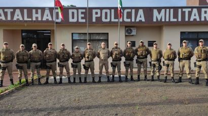 Xanxerê e região recebem novos policiais militares
