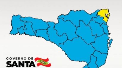 Matriz de Risco Regionalizado aponta 16 regiões no nível moderado e uma no nível alto