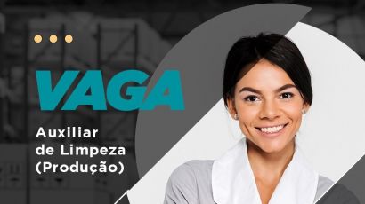 Contrata-se Auxiliar de Limpeza Industrial 