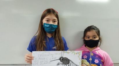 Rede Municipal de Ensino de Xanxerê trabalha conscientização sobre os cuidados da dengue