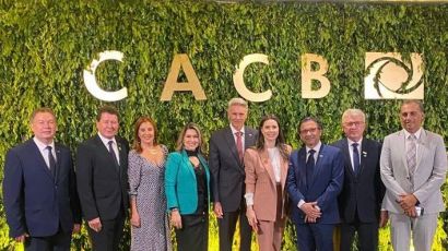 Acix participa de posse do presidente da CACB em Brasília
