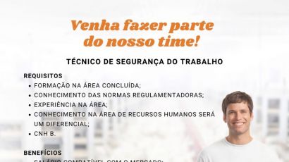 Técnico de segurança do trabalho 