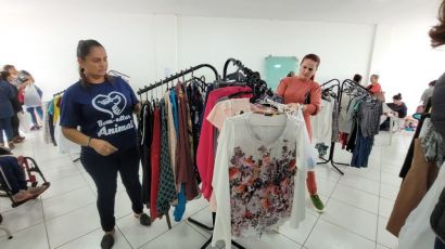 Brechó do Bem-Estar Animal iniciou neste sábado em Xanxerê 