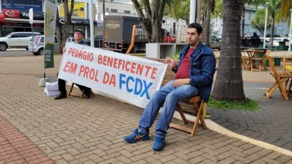 FCDX arrecada mais de R$ 8 mil em pedágio solidário