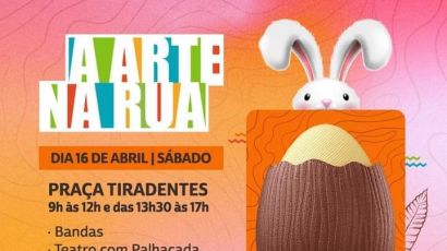 Última edição do evento A Arte na Rua acontece neste sábado (16)