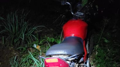 Motocicleta furtada é encontrada no interior de Xaxim