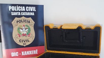 DIC de Xanxerê recupera equipamento avaliado em R$ 50 mil