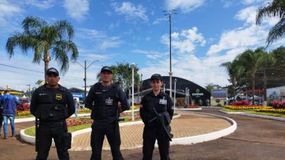 Mais de 60 seguranças privados farão a vigilância no parque durante a ExpoFemi