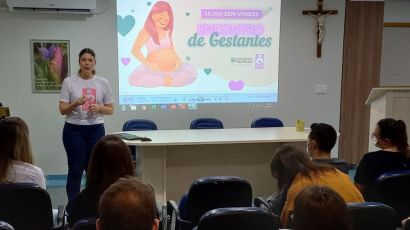 "Cuidados na Gestação" foi o tema do último Encontro de Gestantes do HRSP