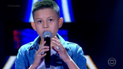 Menino de Ponte Serrada está no The Voice Kids