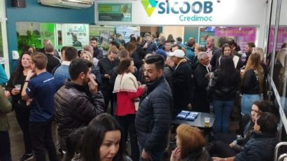 Sicoob Credimoc foi o estande mais visitado da ExpoFemi