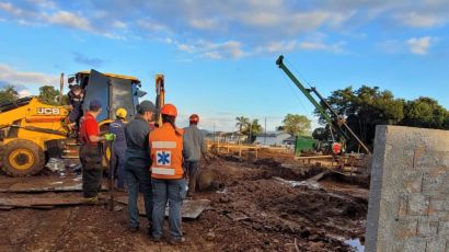 Homem morre soterrado em construção em Xanxerê
