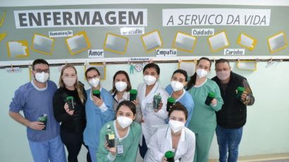 HRSP parabeniza enfermeiros pelo Dia da Enfermagem
