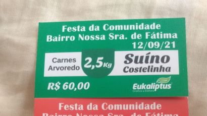 Comunidade do bairro Nossa Senhora de Fátima realiza tradicional festa no dia 12 de setembro