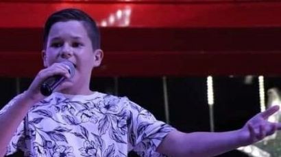 Menino de Abelardo Luz se apresentará no The Voice Kids