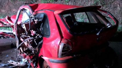 Homem morre em colisão frontal na BR-282, em Xanxerê
