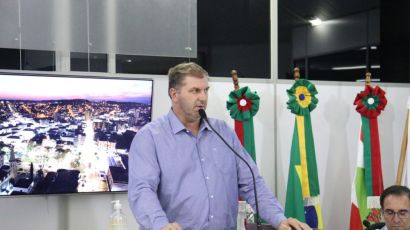 Presidente da Câmara anuncia R$ 1,1 milhão em emendas para Xanxerê