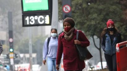 Onda de frio persiste no final de semana em SC