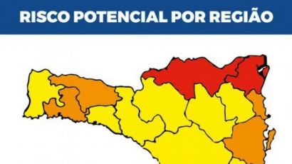 Região de Xanxerê permanece no nível grave na Matriz de Risco