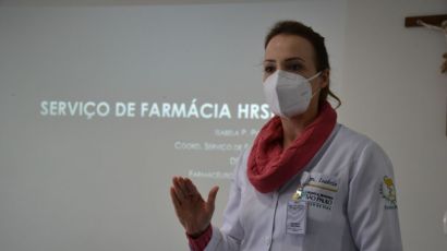 Farmacêutica do HRSP vai palestrar no 1° Contis que começa hoje em Chapecó