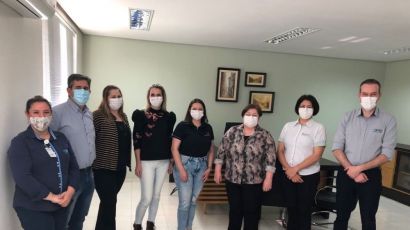 HRSP recebe comitiva do Hospital de Fraiburgo
